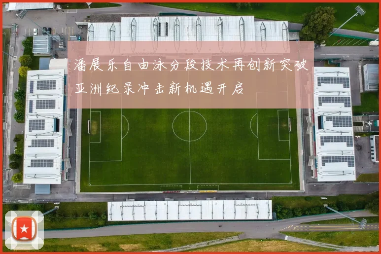 潘展乐自由泳分段技术再创新突破亚洲纪录冲击新机遇开启